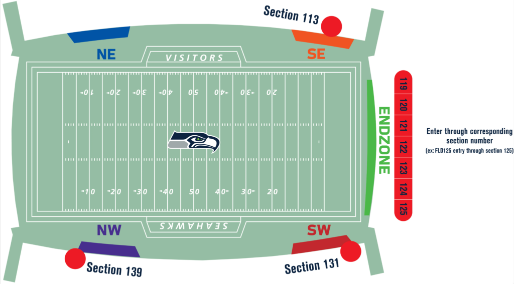 Best Seats at Lumen Field - Seattle Seahawks Stadium