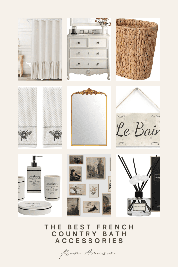 The Best French Country Bath Accessories from Amazon - Wanderlux