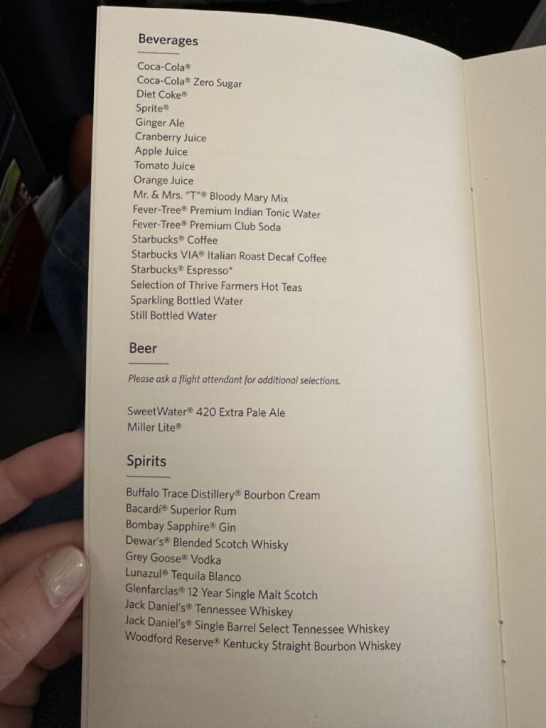 delta one london to seattle review