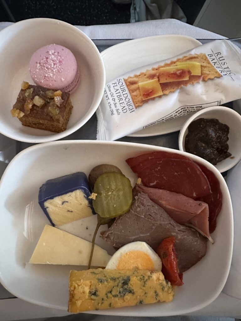 delta one london to seattle review