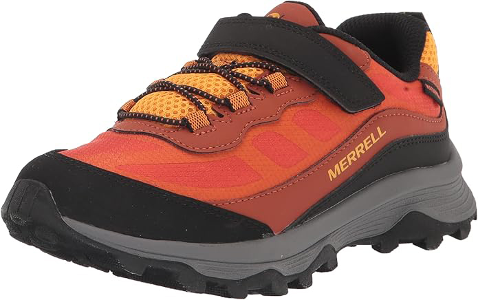 Merrell kids' waterproof hiking sneakers.