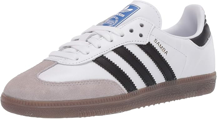 Adidas Samba sneakers.