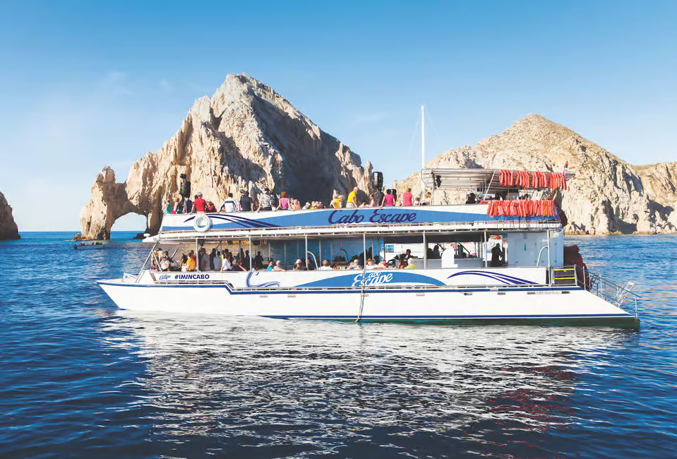 A snorkelling tour from Cabo San Lucas.