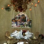 View of the brunch table at the Garden Table at the Bellagio, Las Vegas.