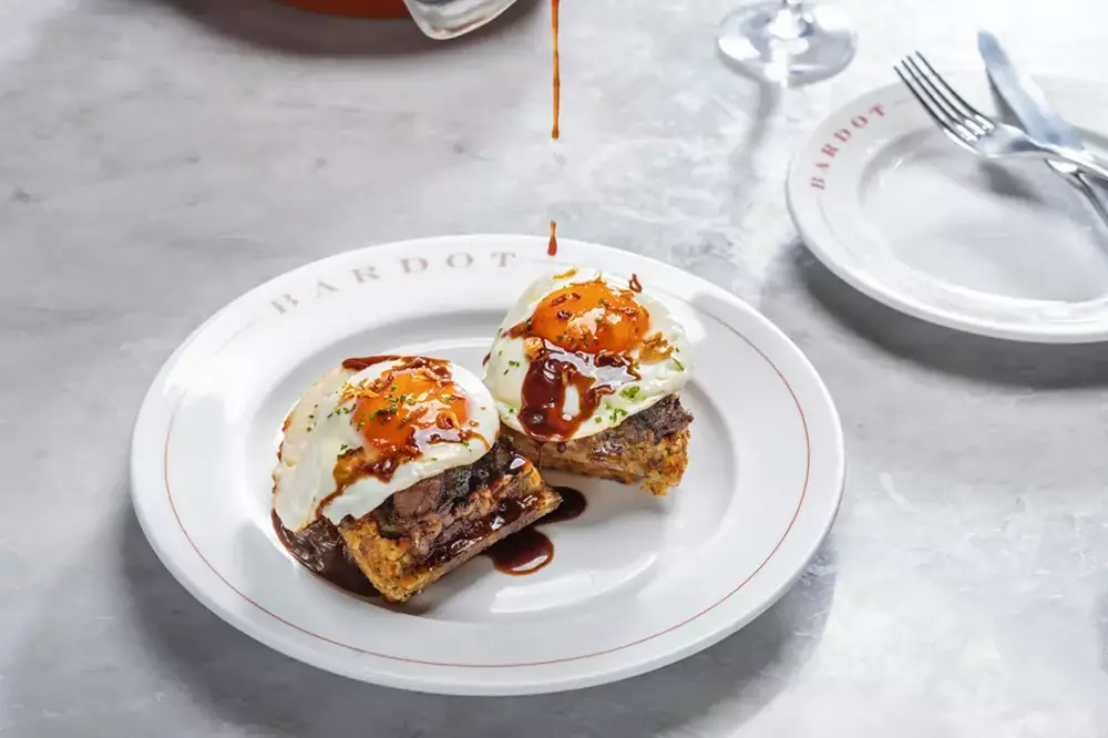 Brunch at Bardot Brasserie at the Aria Resort & Casino, Las Vegas.