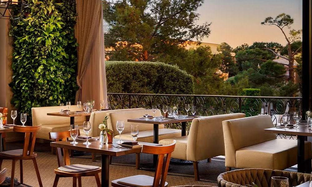 The Garden Room at La Cave, Las Vegas.