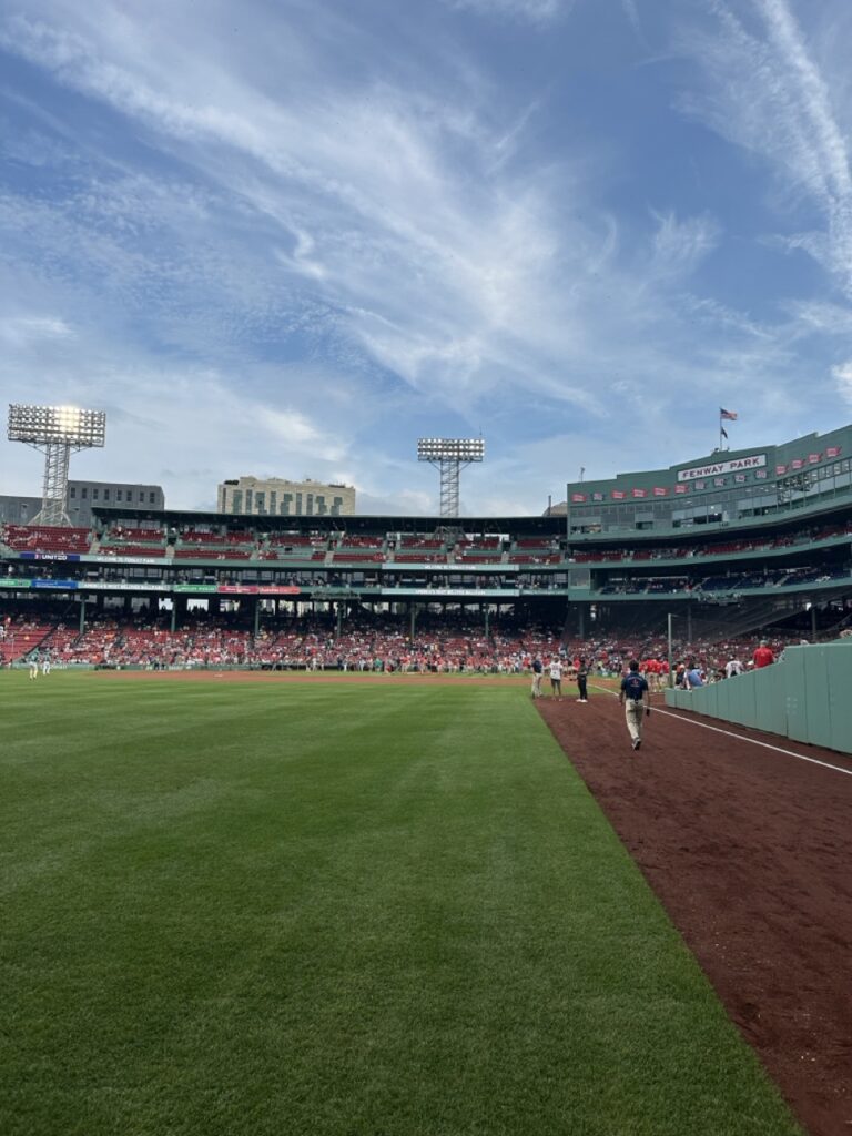 Fenway Park baseball park, home of the Red Sox in Boston, Massachusetts.