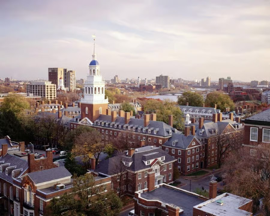 Harvard University in Boston, Massachusetts.