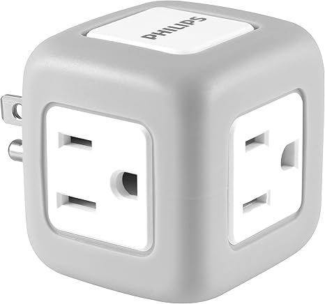 Philips 3-port outlet extender.