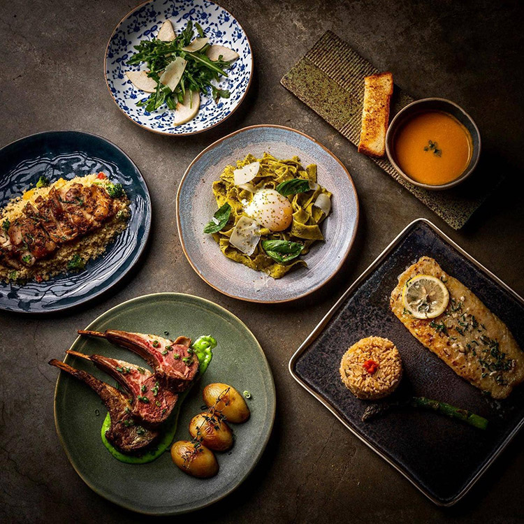 Tempting small plate food at Penicillin bar, Hong Kong.