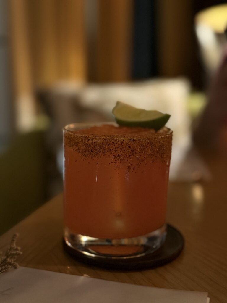 A signature Margarita cocktail at the Louise restaurant, Hong Kong.